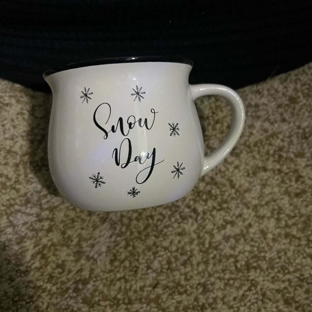 White Snow Day Mug